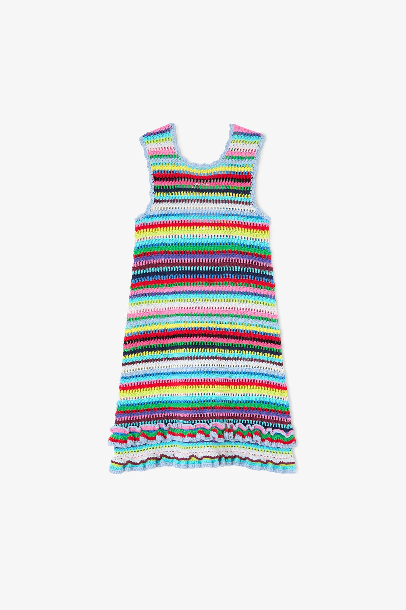 DRESS IN STRIPED CROCHET - 1