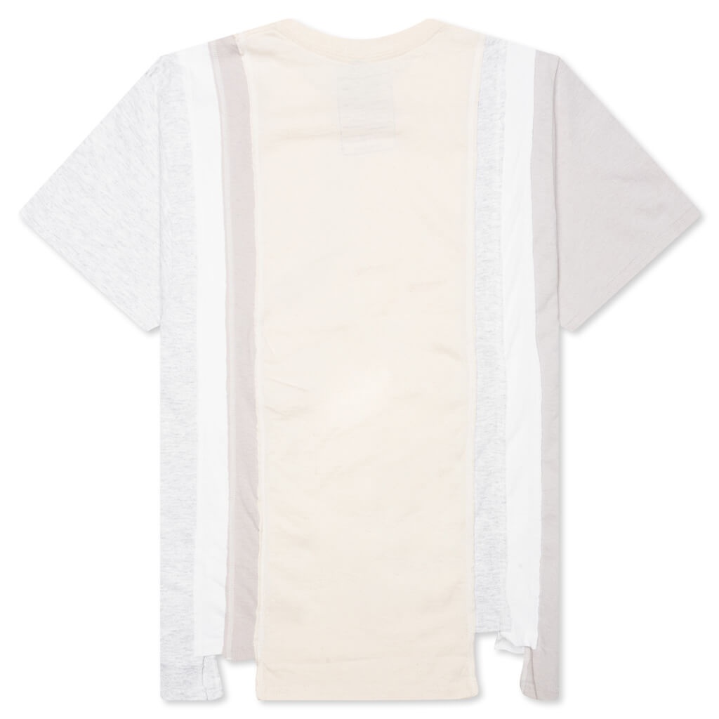 NEEDLES X DC SHOES 7 CUTS S/S TEE - IVORY - 2