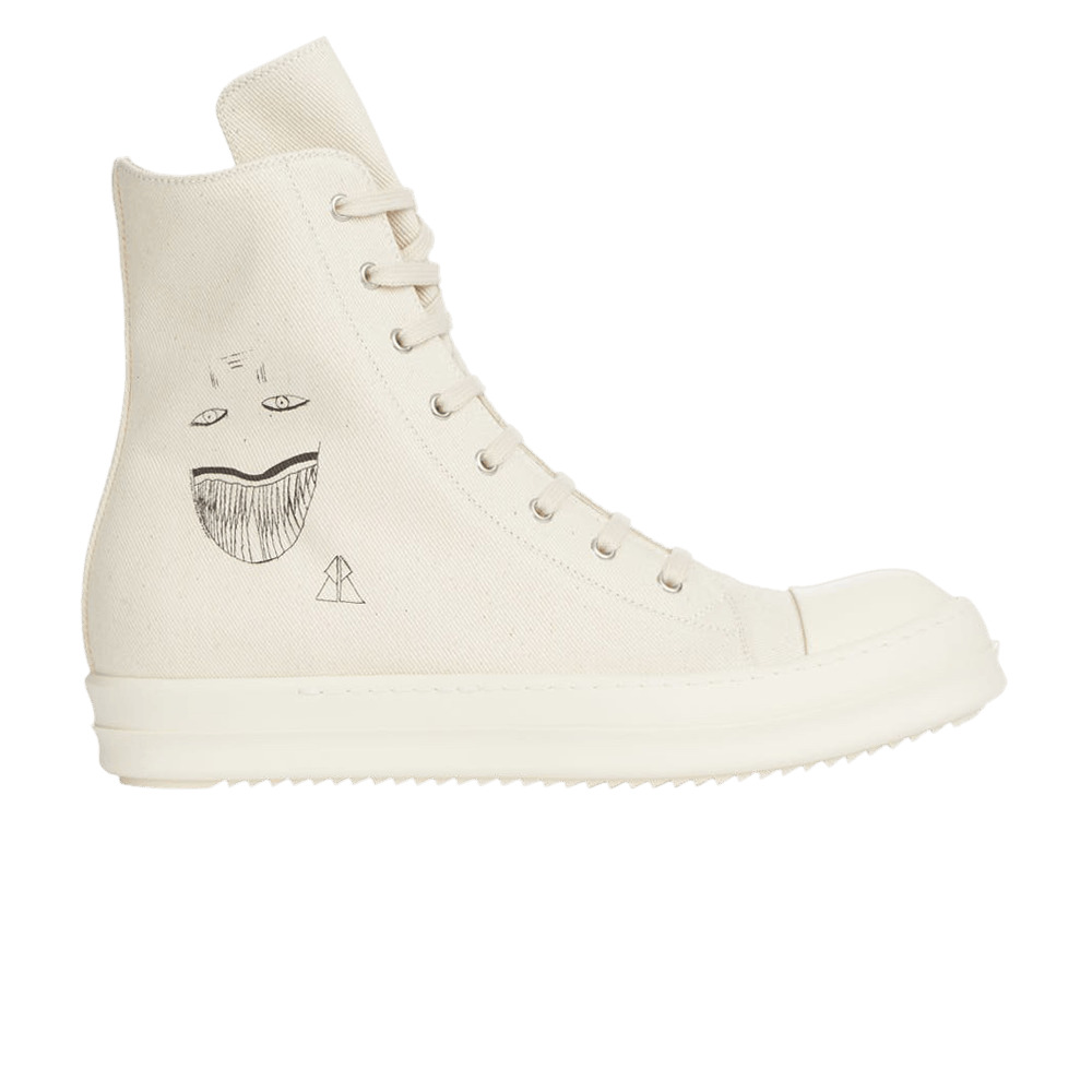 Rick Owens Wmns DRKSHDW Strobe Cotton Denim High 'Toothface Minimal Smile' - 1