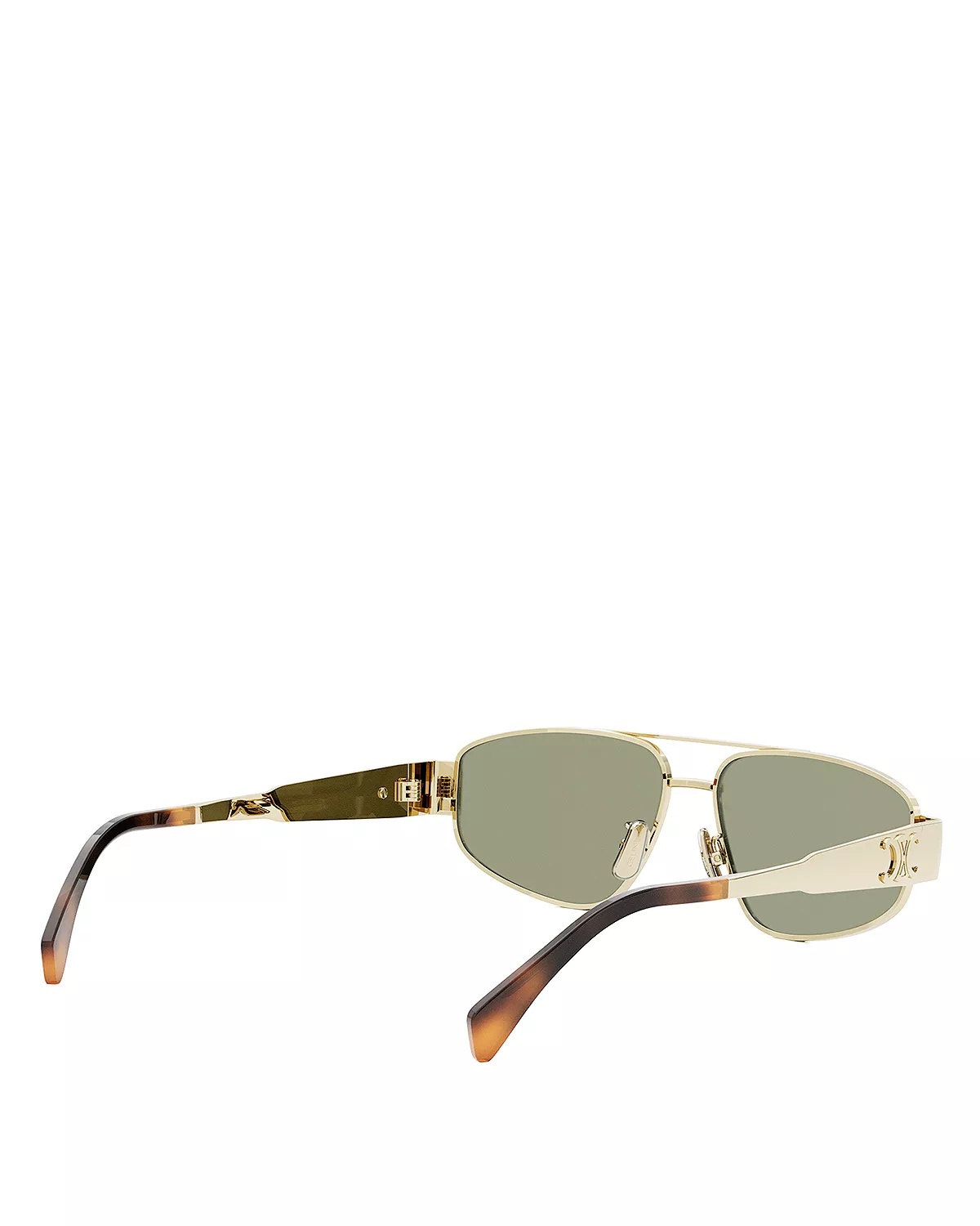 Metal Triomphe Pilot Sunglasses, 57mm - 8