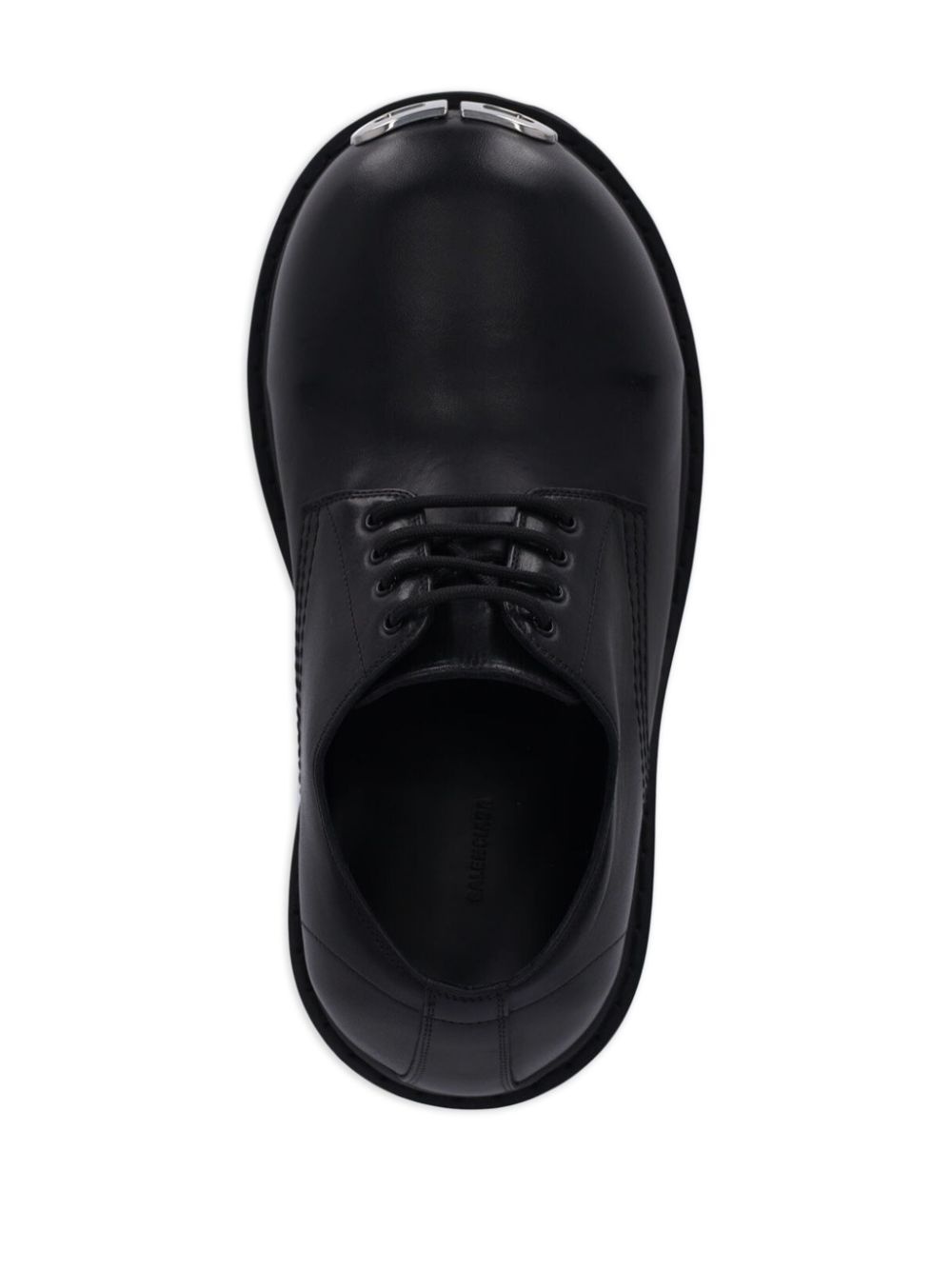 platform Derby shoes - 4