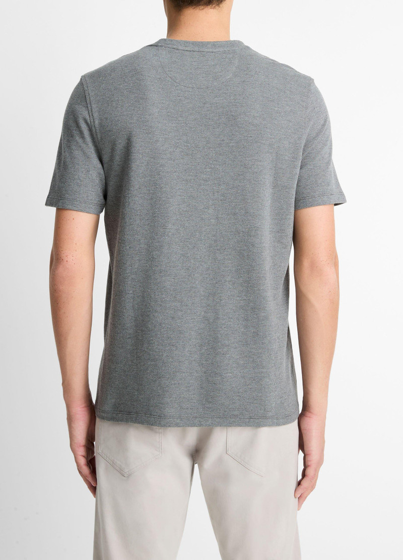 Vince Birdseye Jacquard Pima Cotton T-Shirt outlook