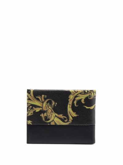 VERSACE JEANS COUTURE logo-print wallet outlook