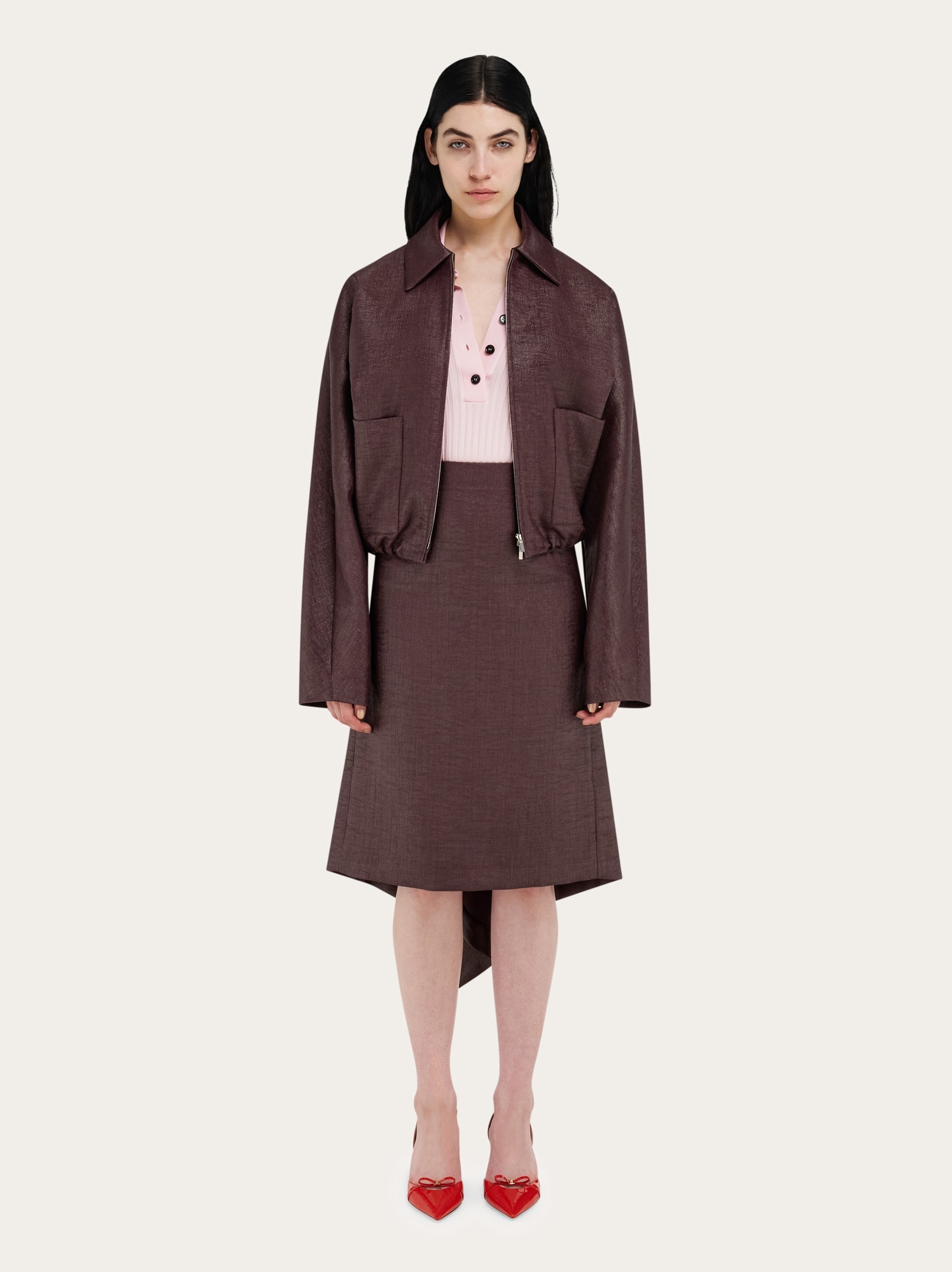 Asymmetric skirt - 6