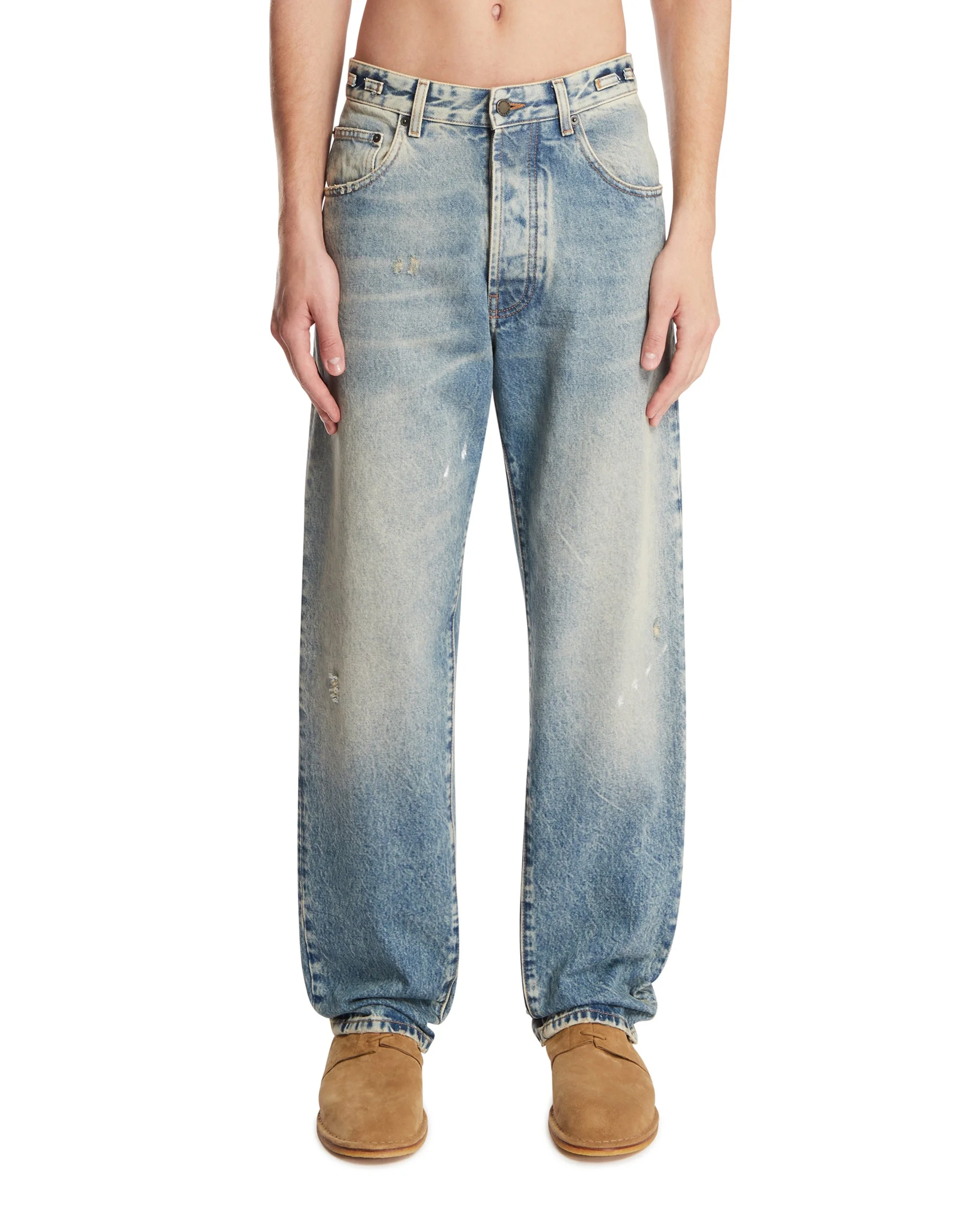 Blue Straight Legs Jeans - 1