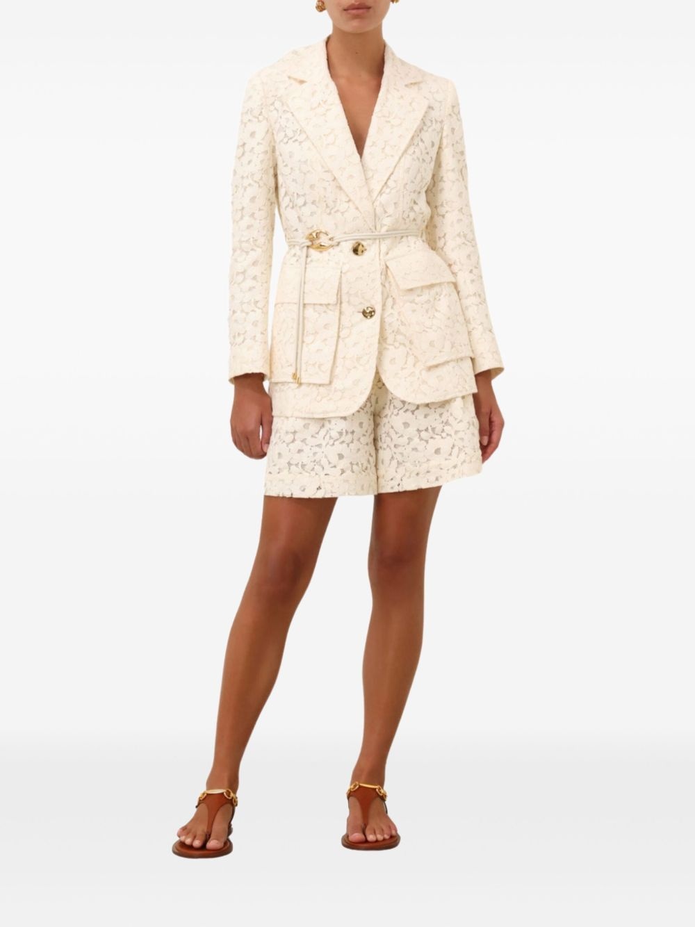 Illuminate lace blazer - 2
