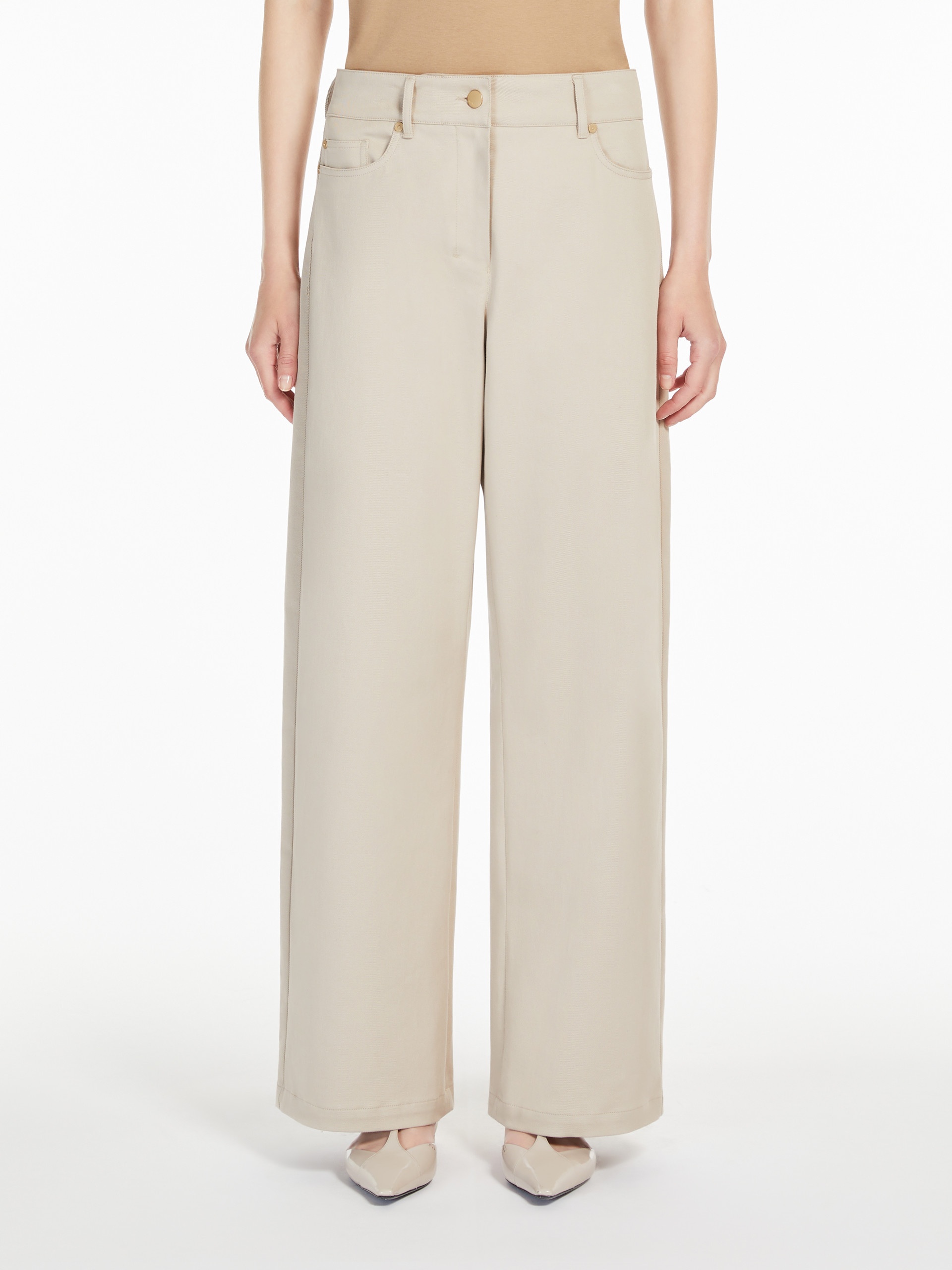 MARIANNA 5-pocket stretch cotton trousers - 3