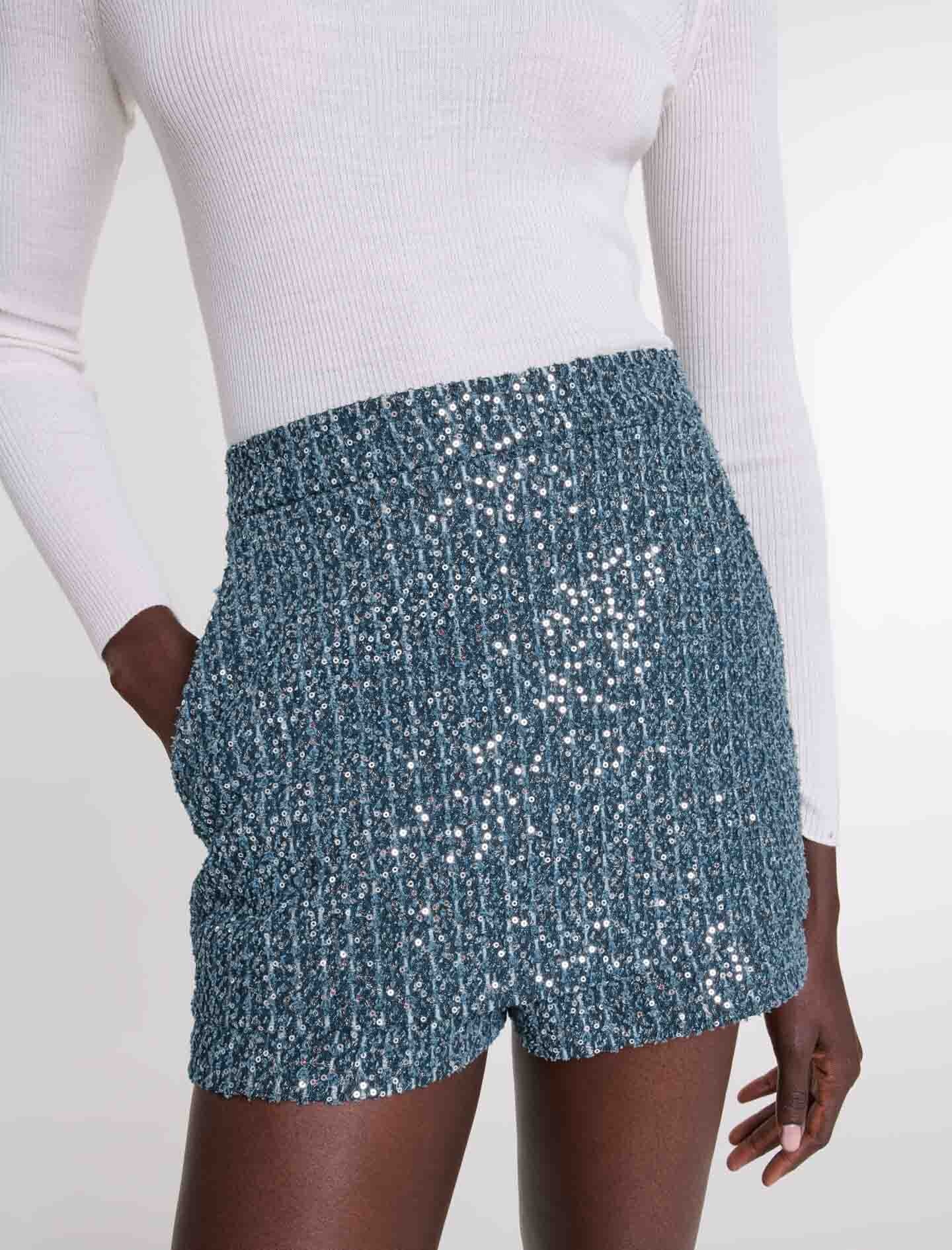 Tweed illusion shorts - 6