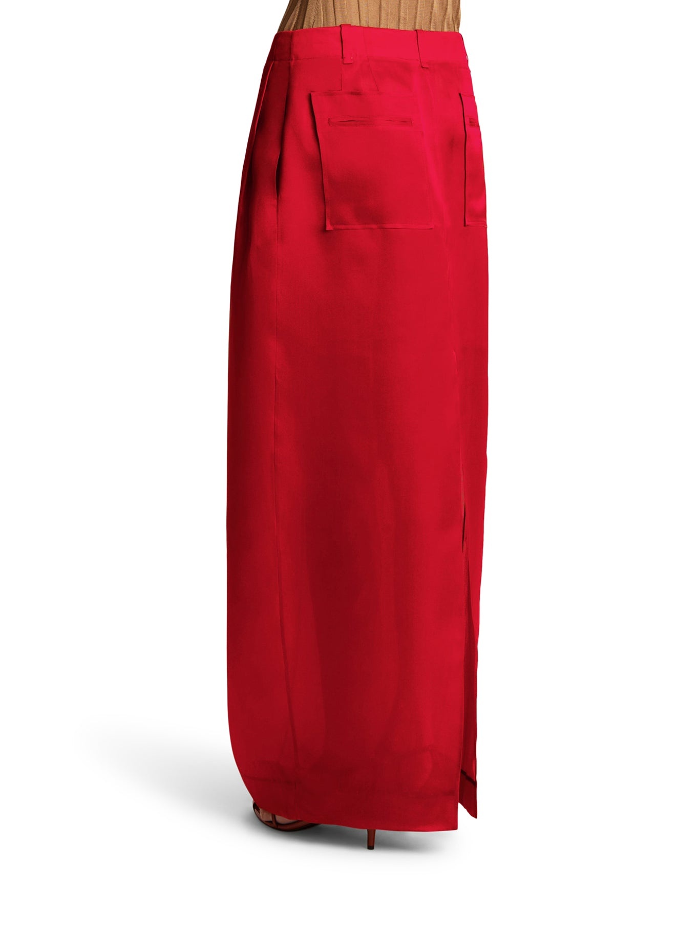 LUCIAN SILK SKIRT - 4