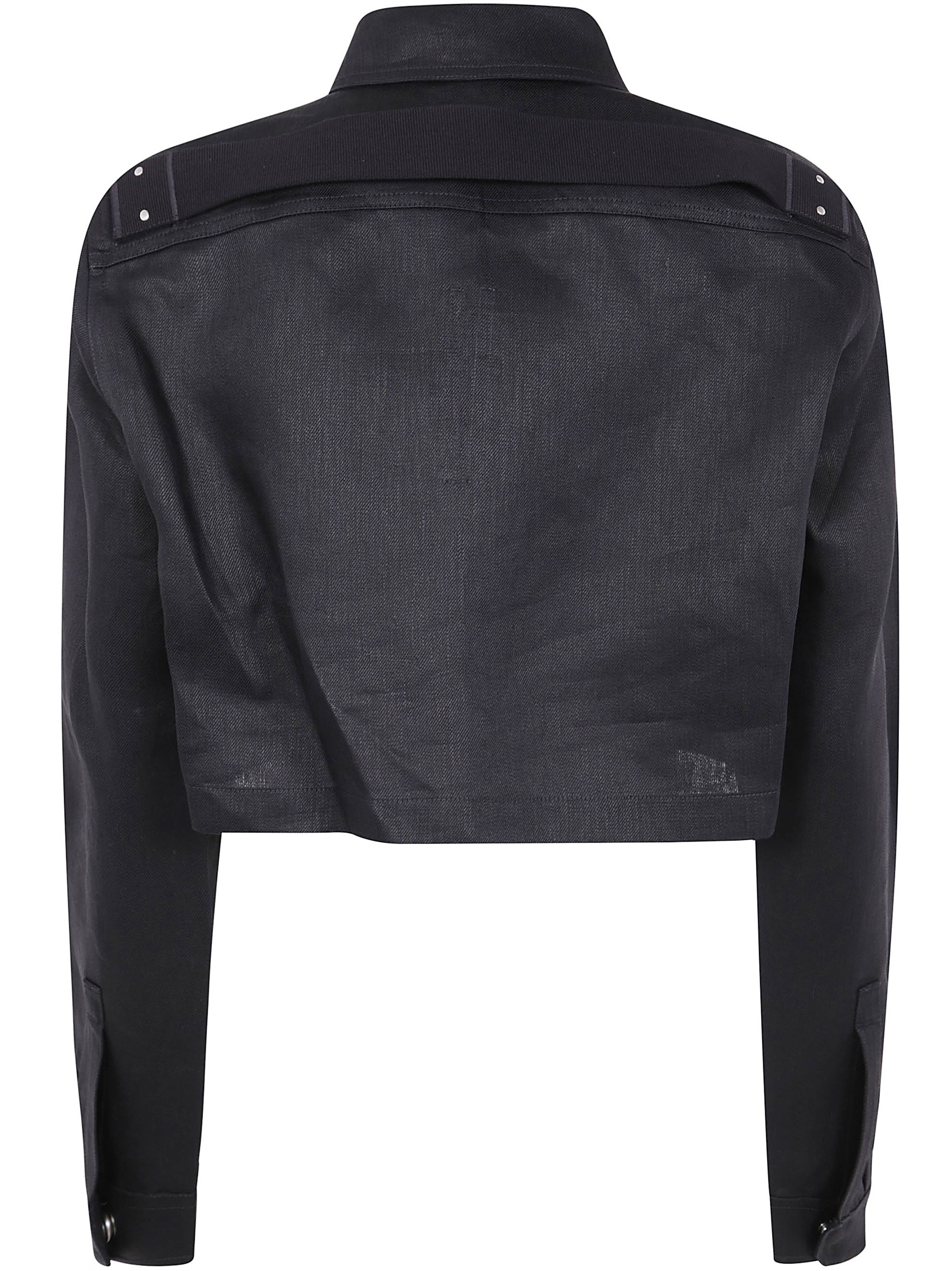 Rick Owens Women Cropped Outshirt Shirt - 2
