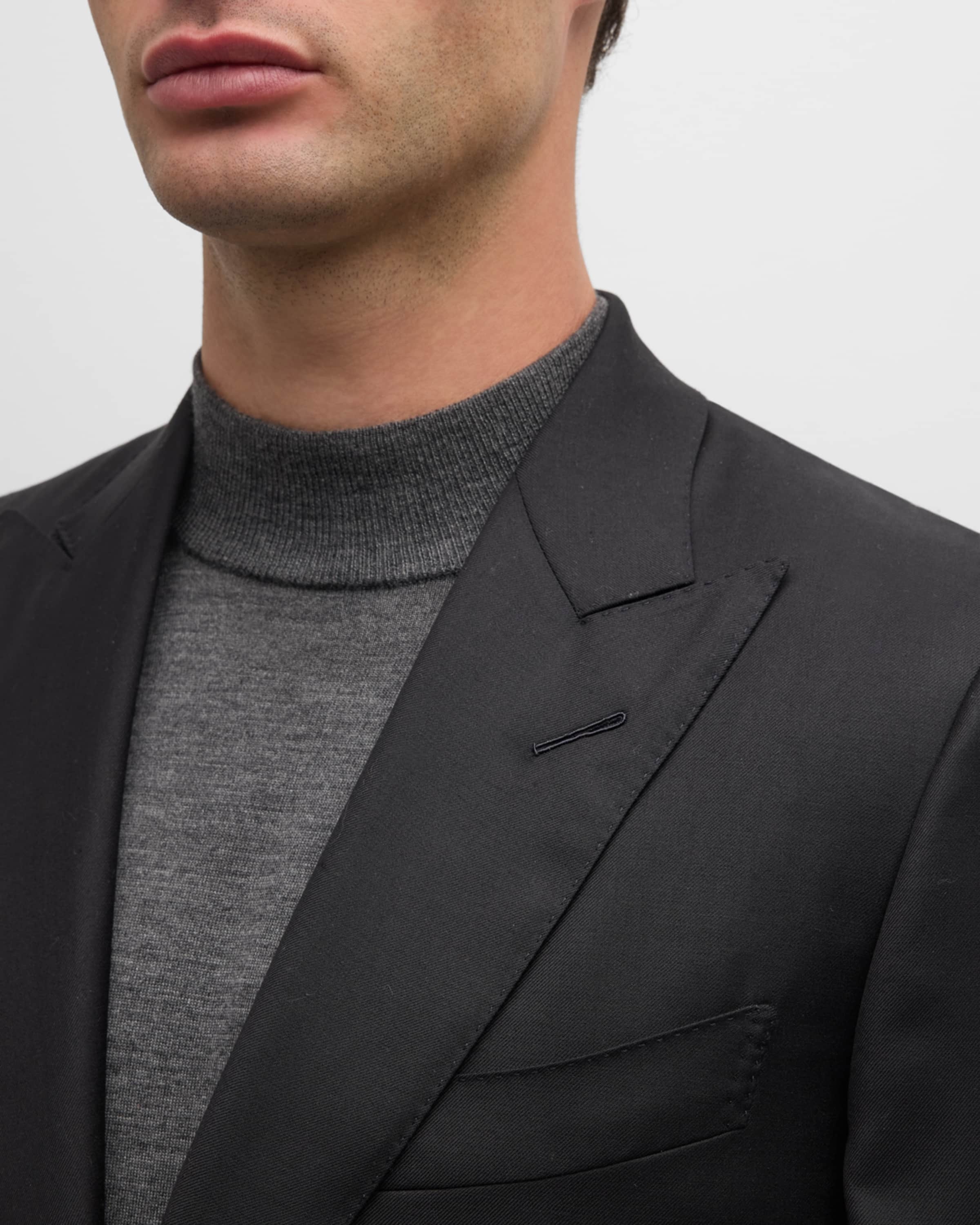 Men's Wool-Silk Master Twill Suit - 1