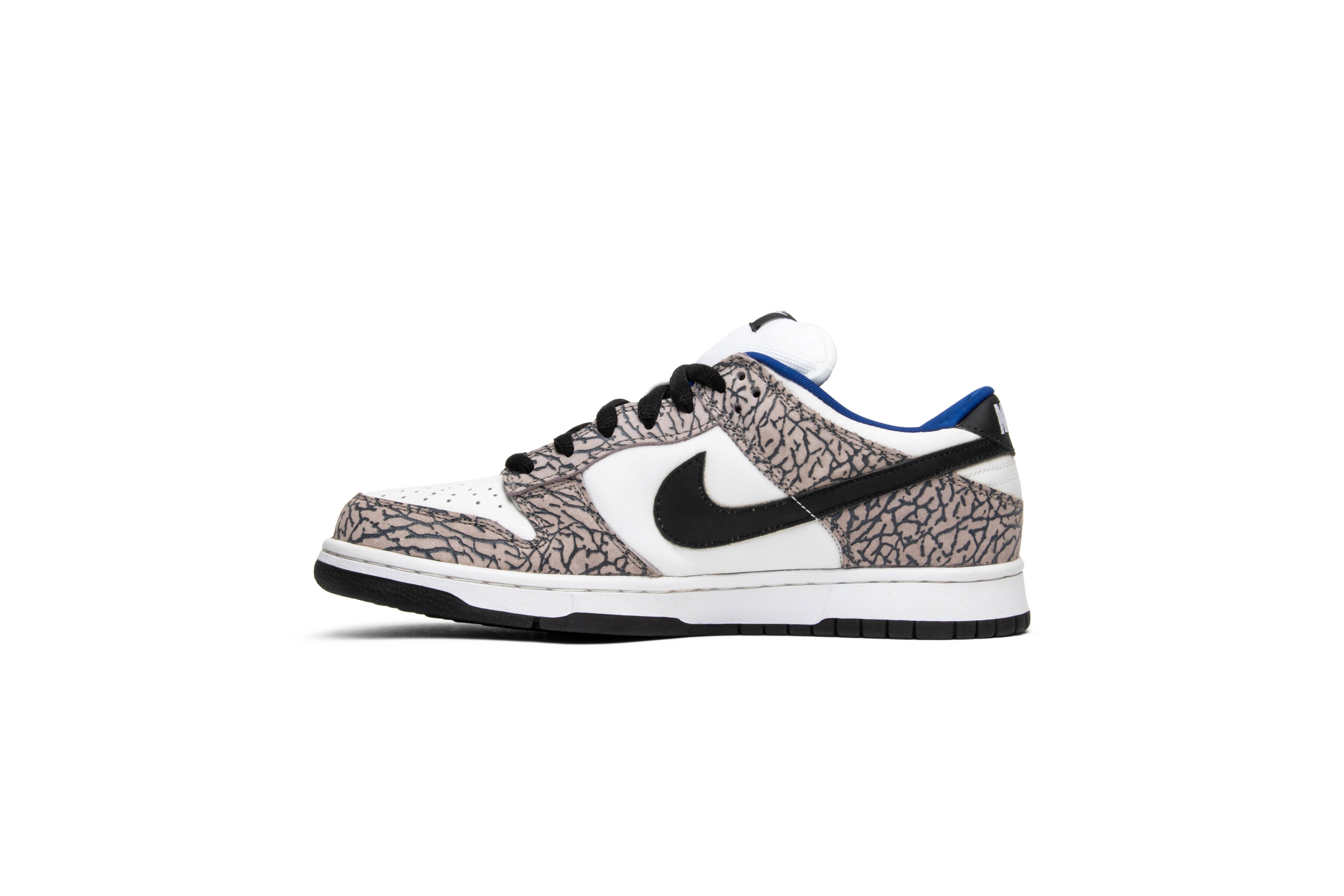 Supreme x Dunk Low Pro SB 'White Cement' - 6