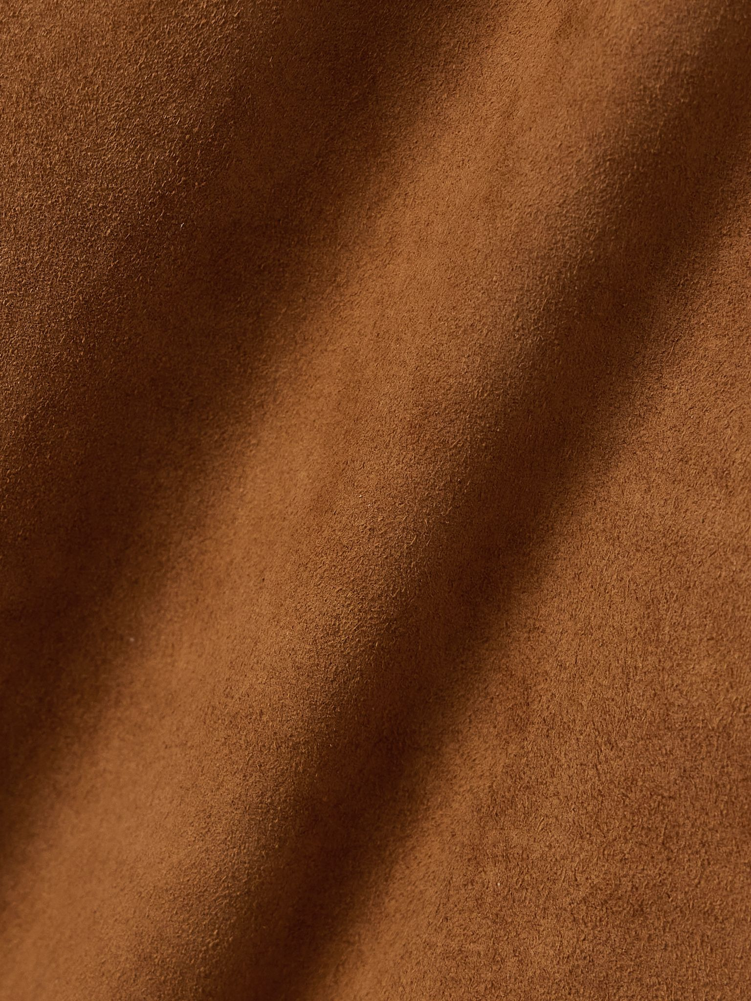 Lilou cropped suede wide-leg pants Tan - 5