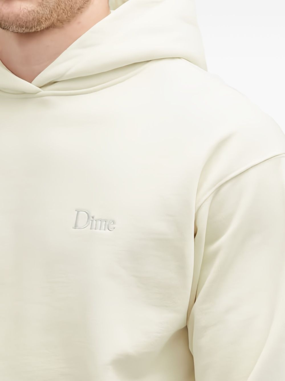 logo-embroidered hoodie - 4