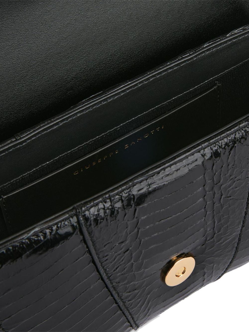 Gz Day and Night snakeskin curved shoulder bag - 4