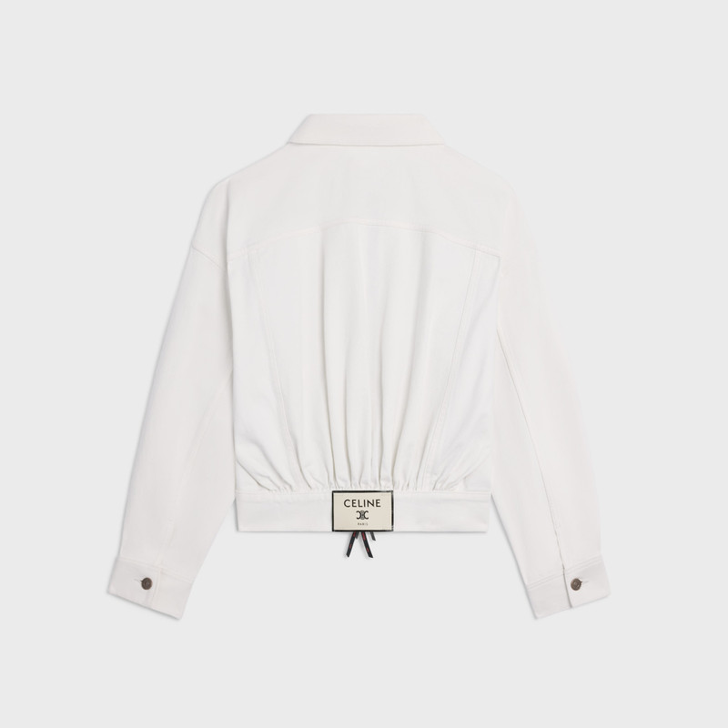 CELINE trucker jacket IN cotton denim outlook