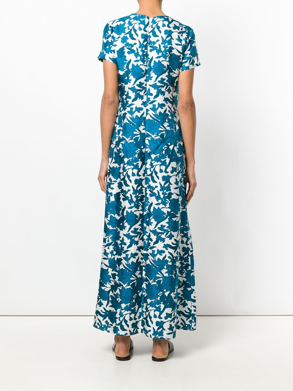 floral print maxi dress - 4