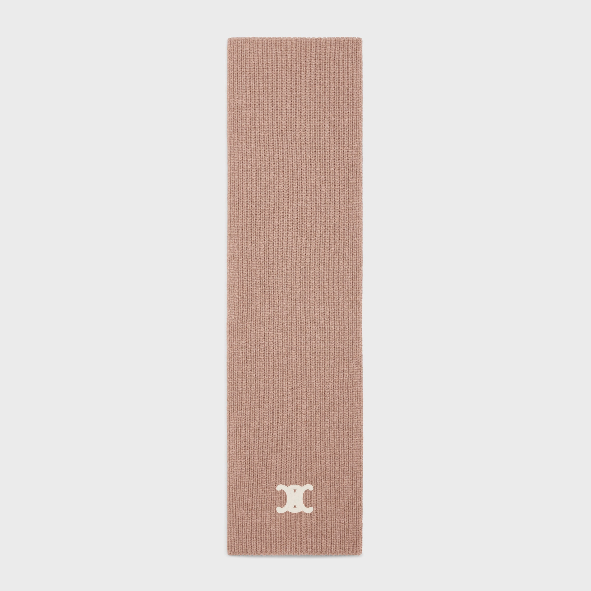 triomphe scarf in seamless cashmere - 1
