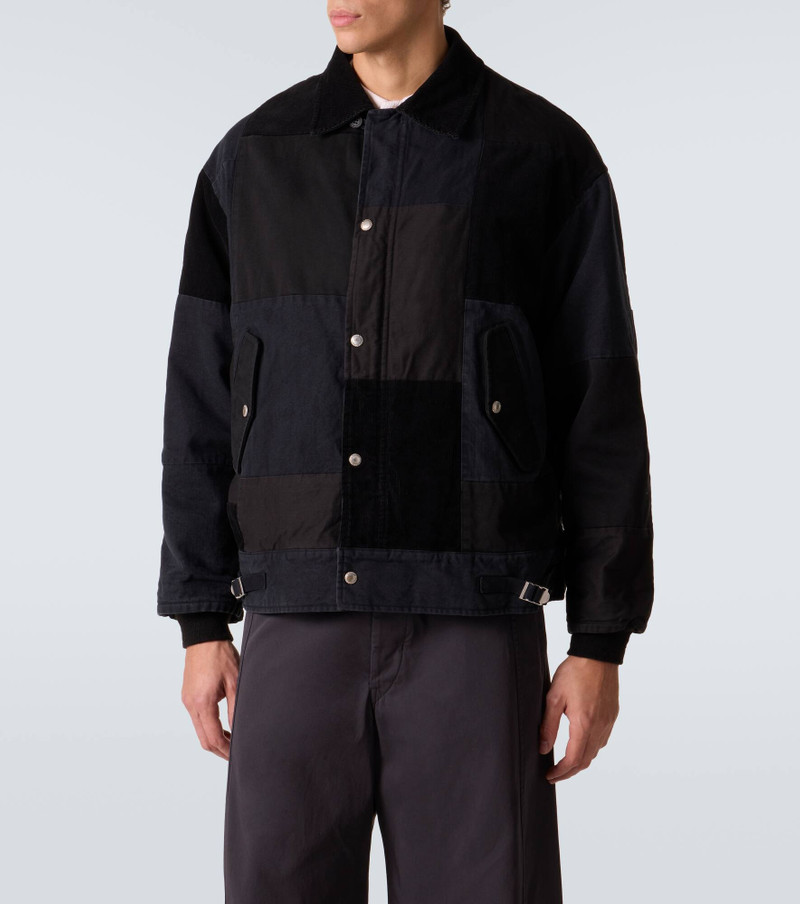 Paneled cotton Oxford jacket 3