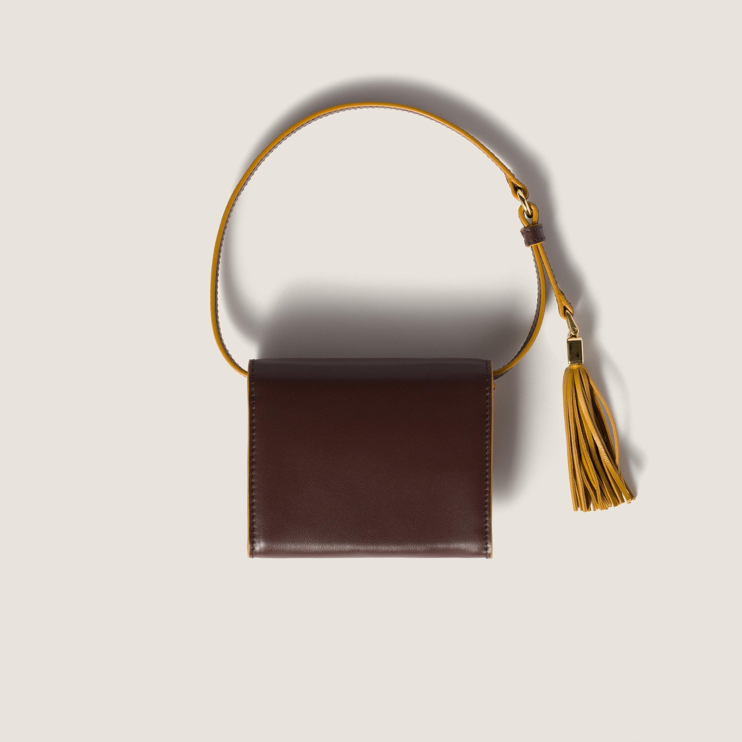 Leather wallet with shoulder strap - 3
