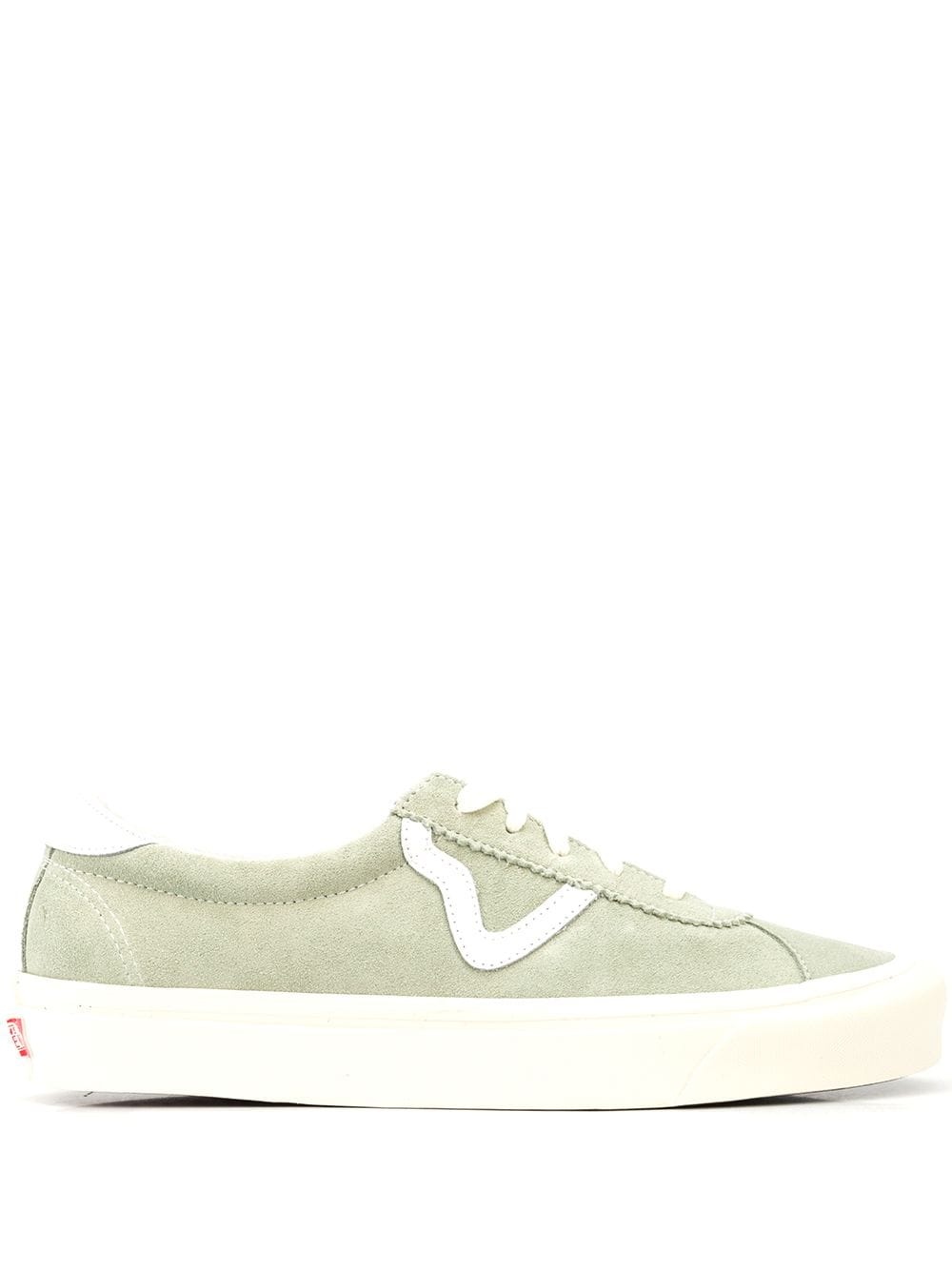 suede low-top sneakers - 1