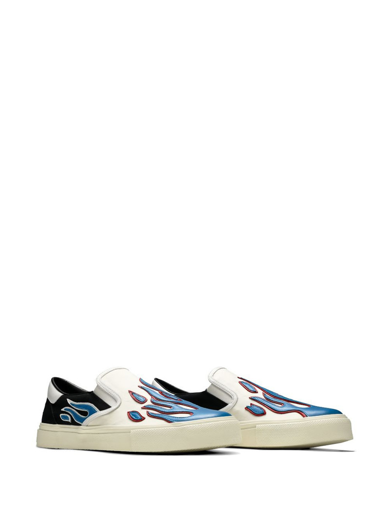 AMIRI flame slip-on sneakers outlook
