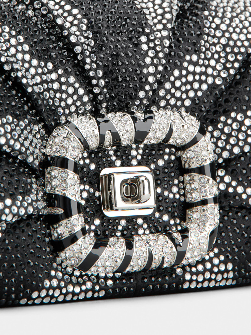 Viv' Choc Mini Bag in satin 7