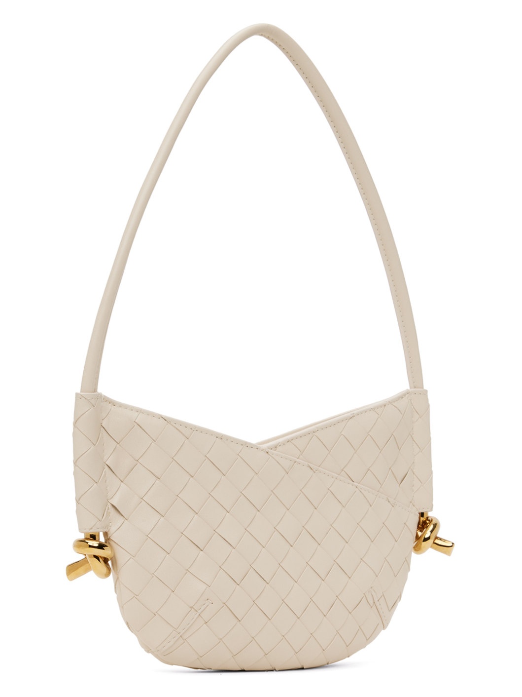 Bottega Veneta Off-White Mini Solstice Bag | ssense | REVERSIBLE
