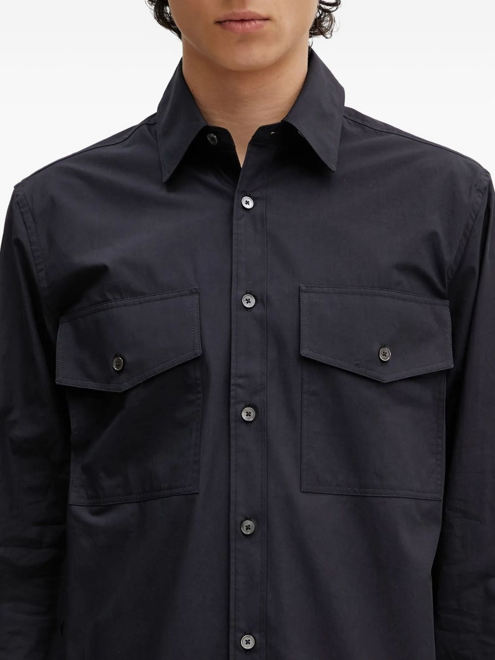 double-pocket long-sleeve shirt - 4
