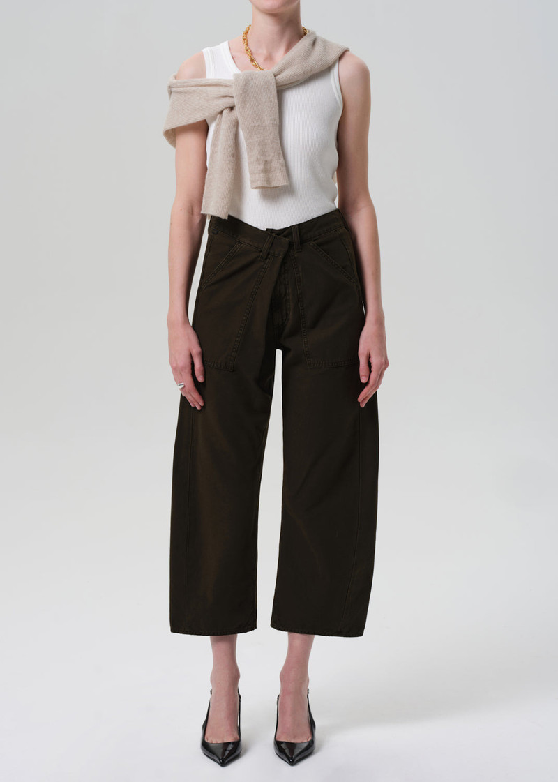 Citizens of Humanity Ines Crop Utility Trouser
In Moss outlook