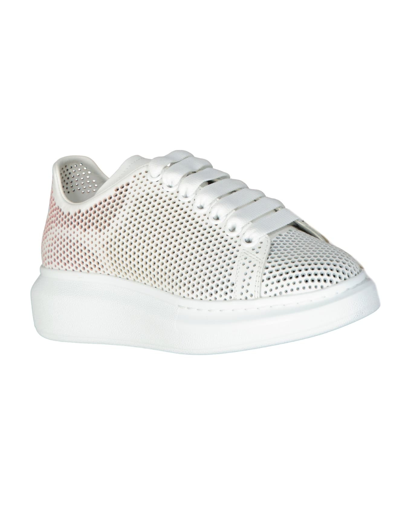 Oversized Dotted Cut-out Sneakers - 2