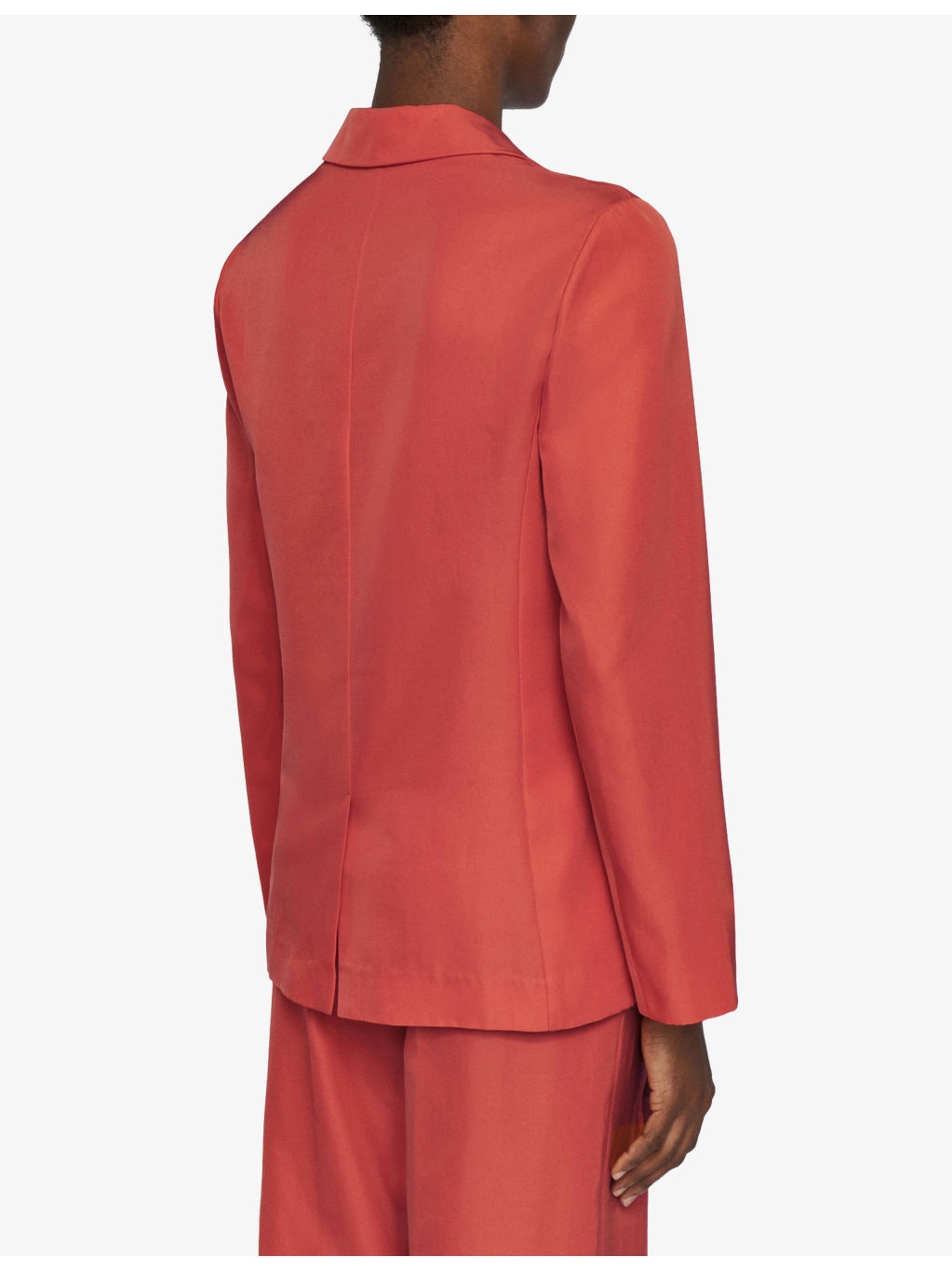 Mela Single-Breasted Silk and Cotton-Blend Blazer - 4