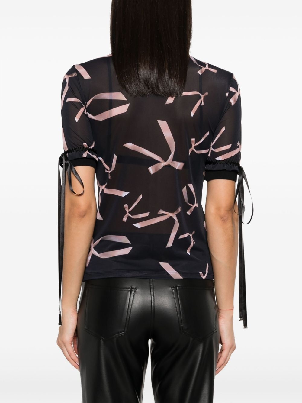 x Patrick McDowell printed blouse - 4