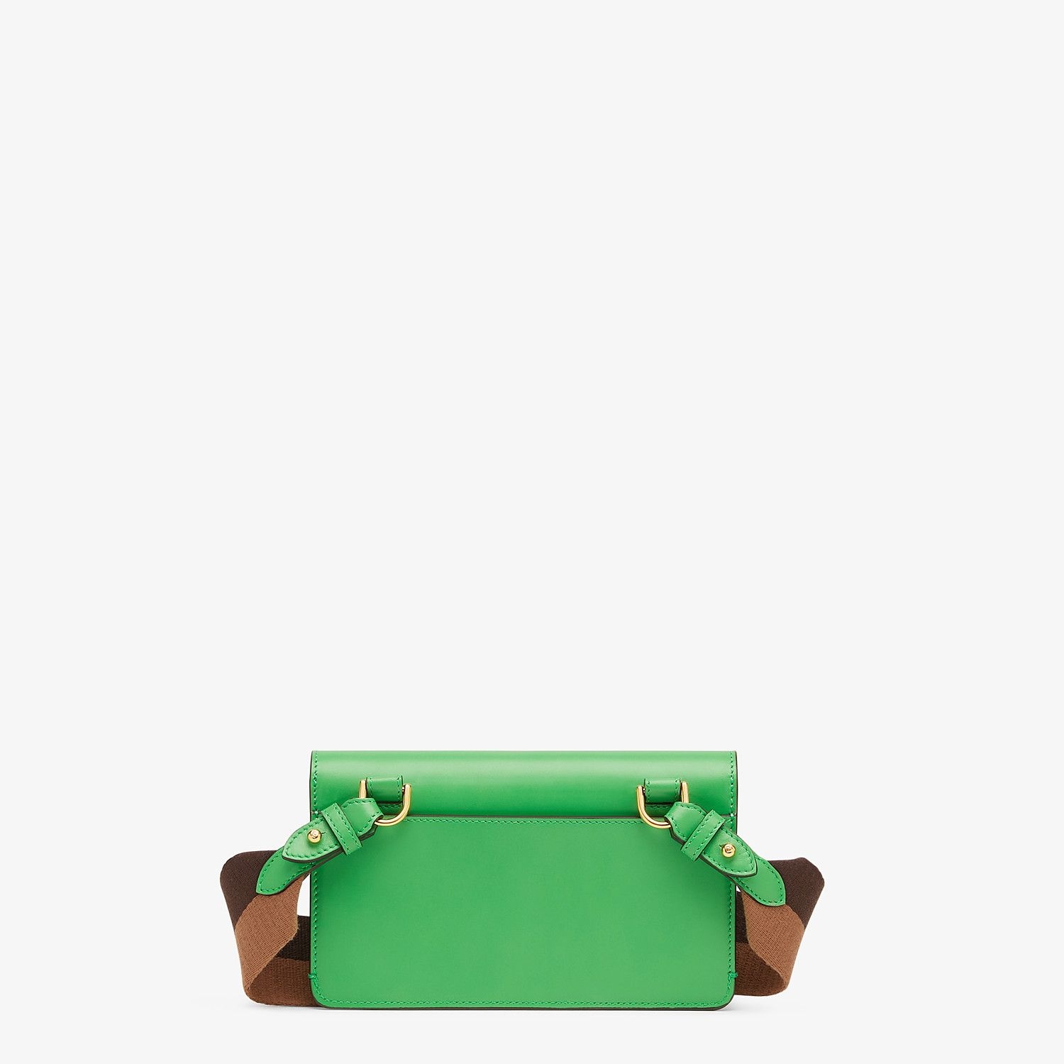 Green leather mini bag - 4