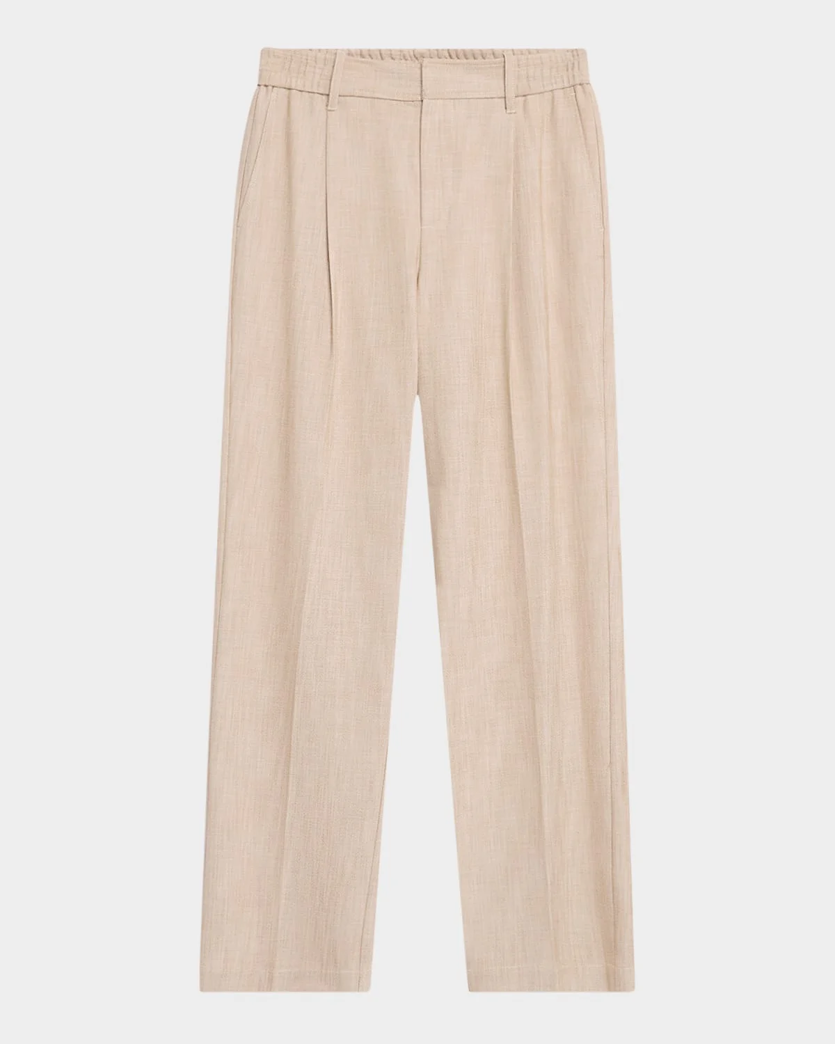 Men's Pleated Pull-On Pants - 1