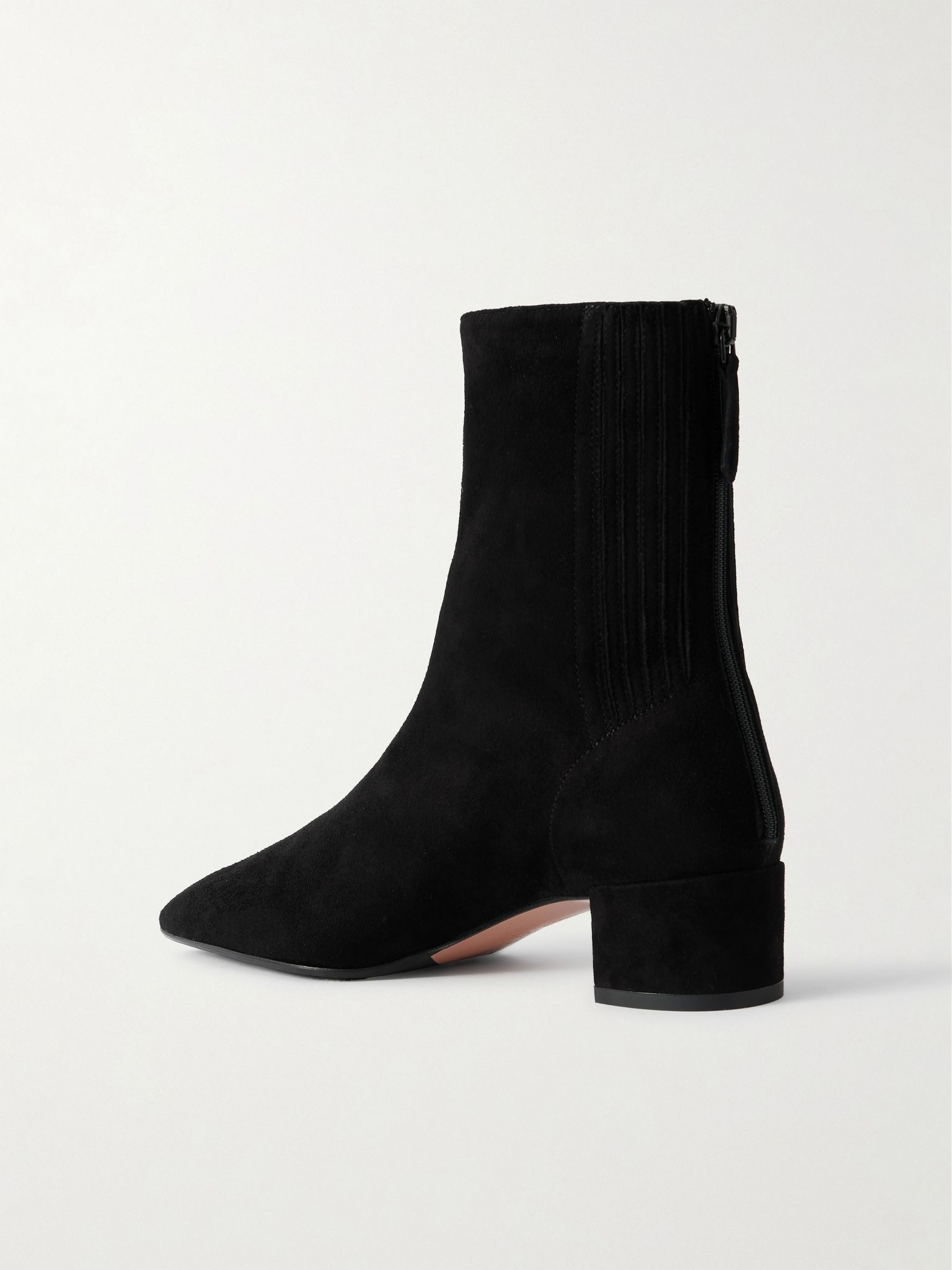 Saint Honoré 35 suede ankle boots Black - 3