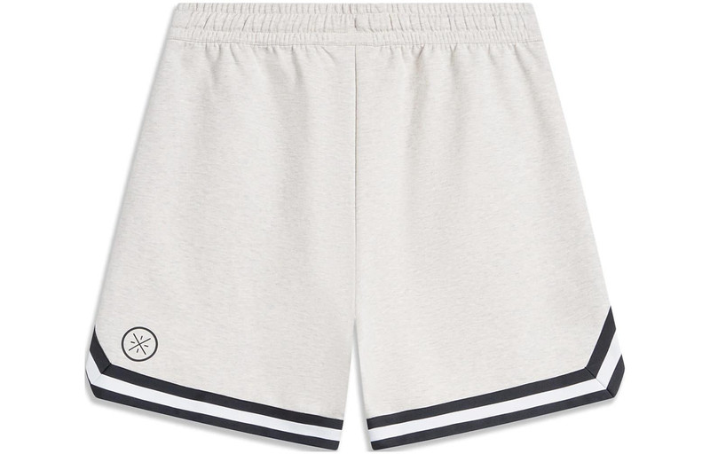 Li-Ning Li-Ning Way Of Wade Graphic Shorts 'Light Grey' AKSU341-5 outlook