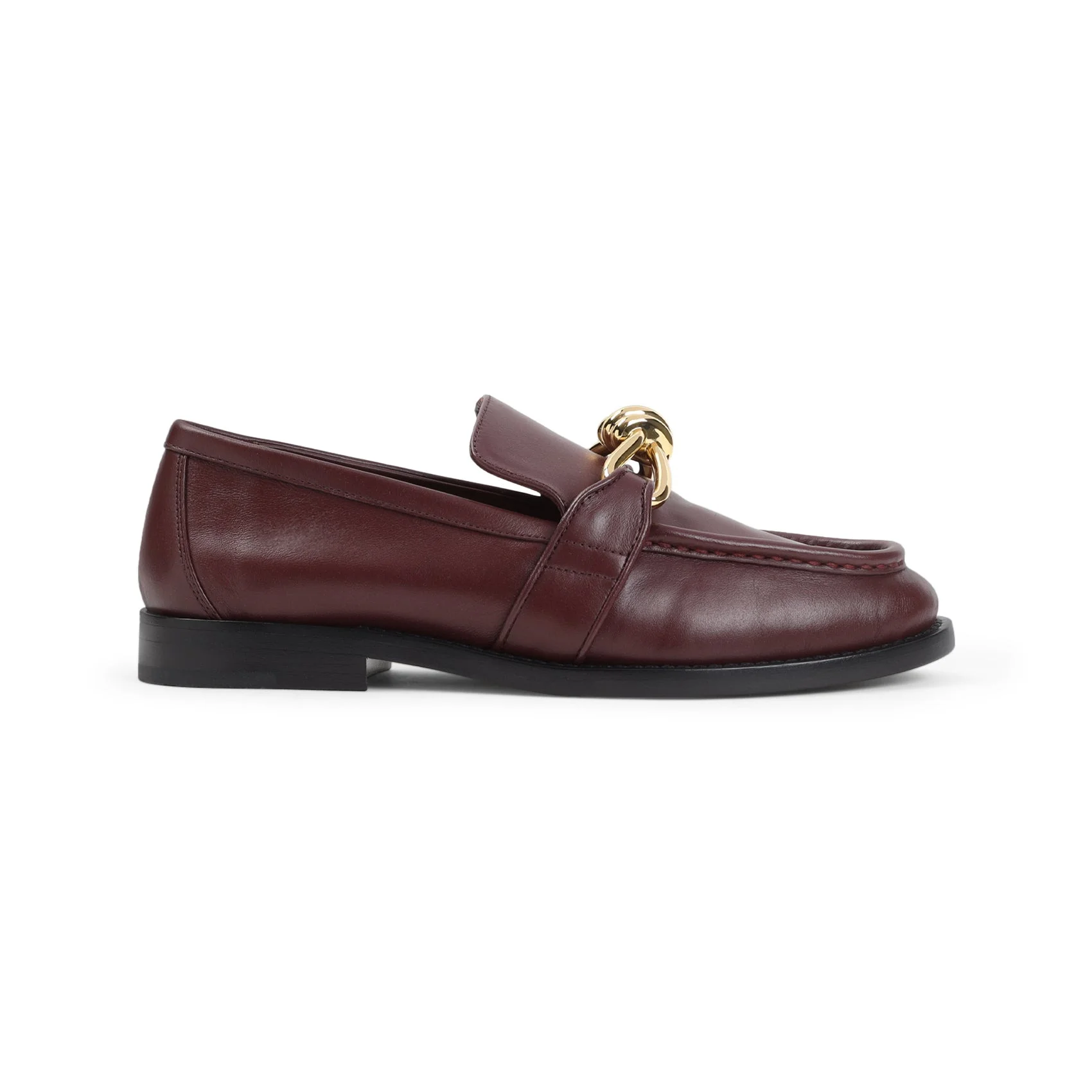Bottega Veneta Astair Metallic Knot Loafer Women - 1