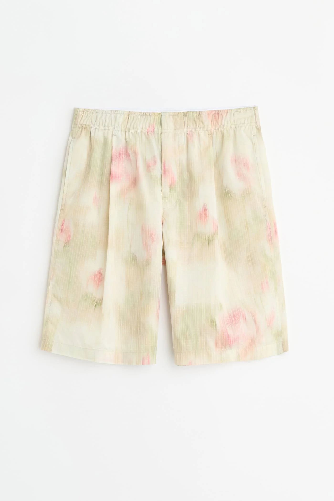 Leisure Shorts Flower Grid Ripstop - 1