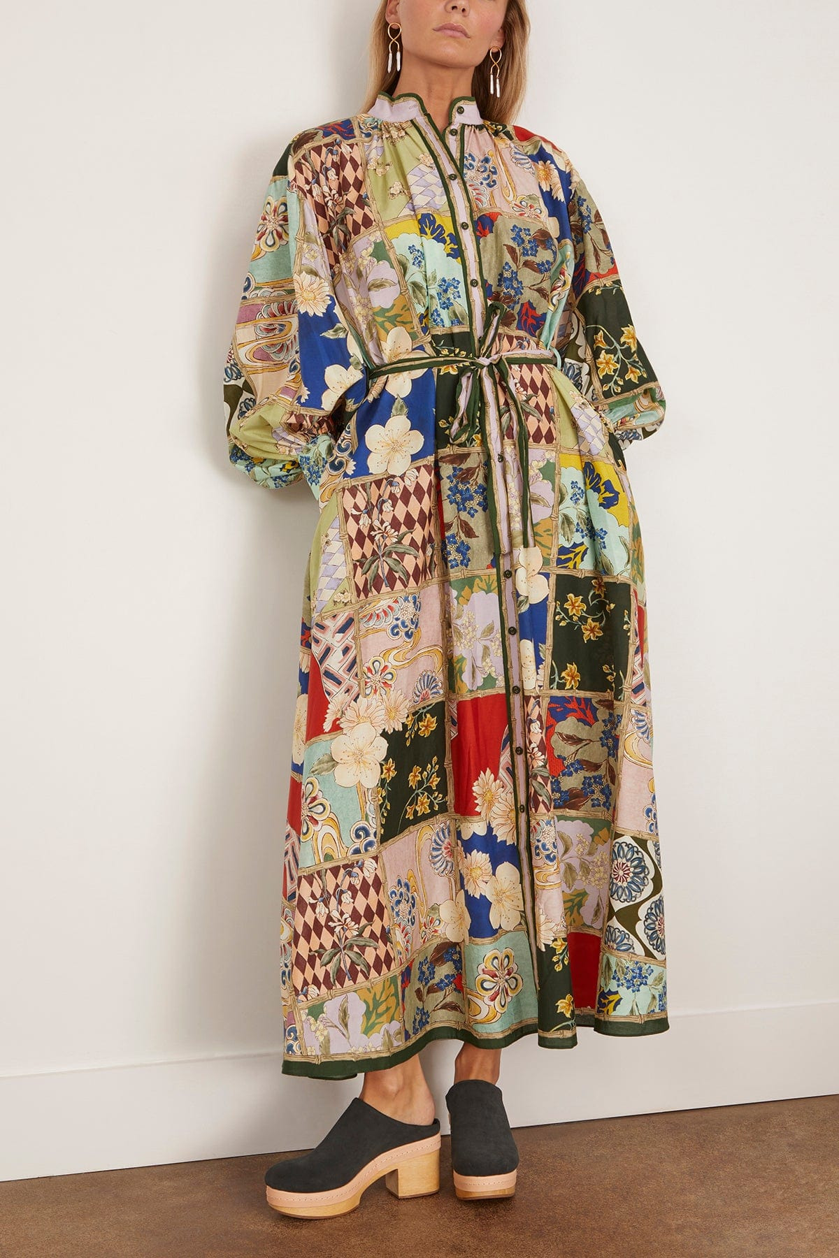 Bianca Shirtdress in Multi - 3