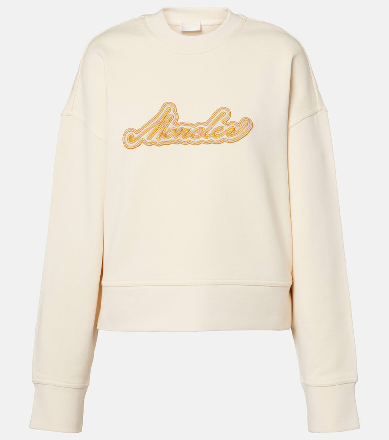 Logo cotton sweatshirt 1