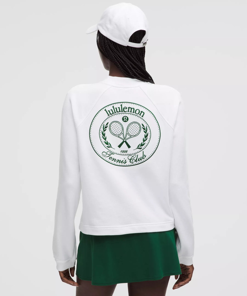 lululemon Cotton French Terry Crewneck Pullover *Tennis Club outlook