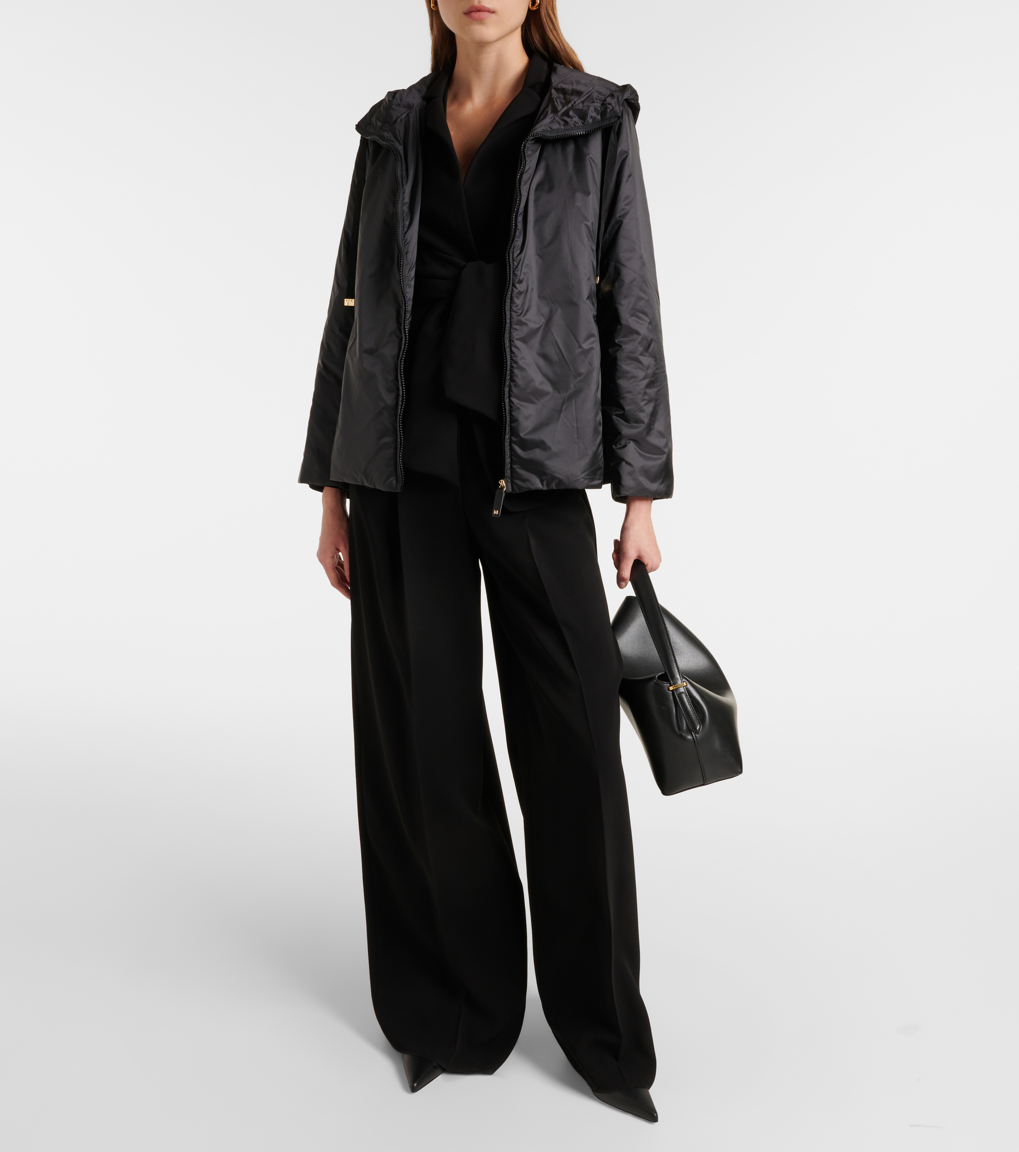 Greenh coated canvas rain jacket - 2