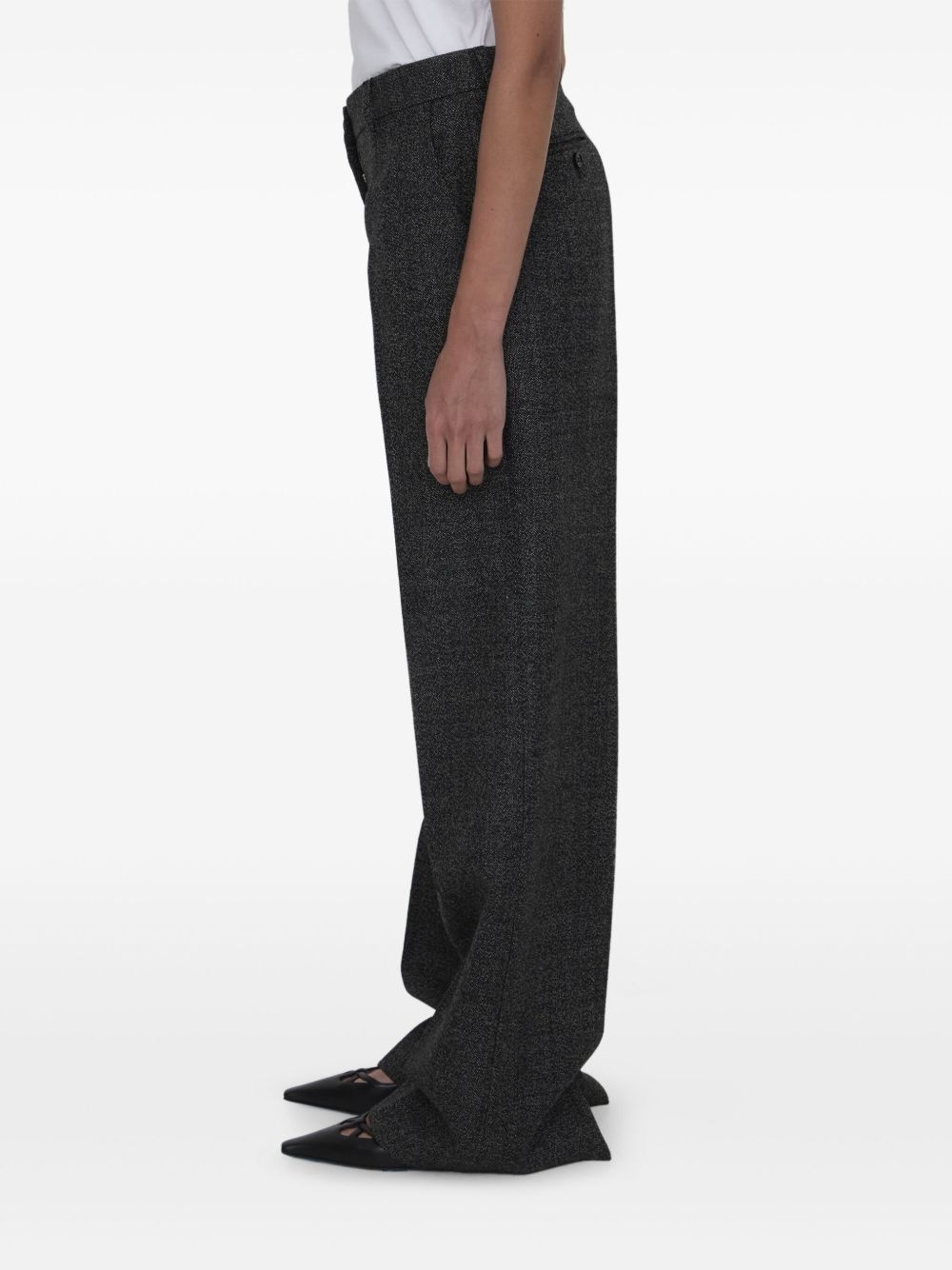wide palazzo trousers - 2