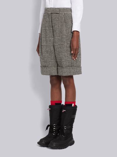 Thom Browne Prince Of Wales High Waisted Single Pleat Bermuda Short outlook