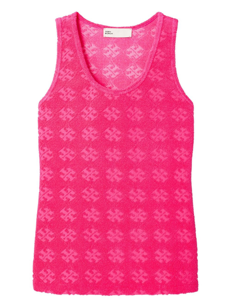 sleeveless textured tank top 1