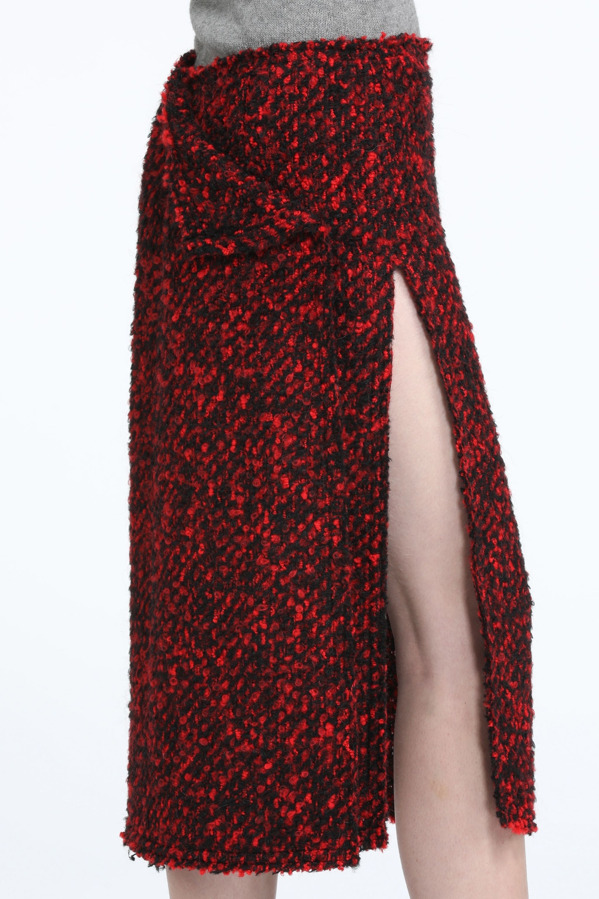 TWEED MIDI SKIRT - 5