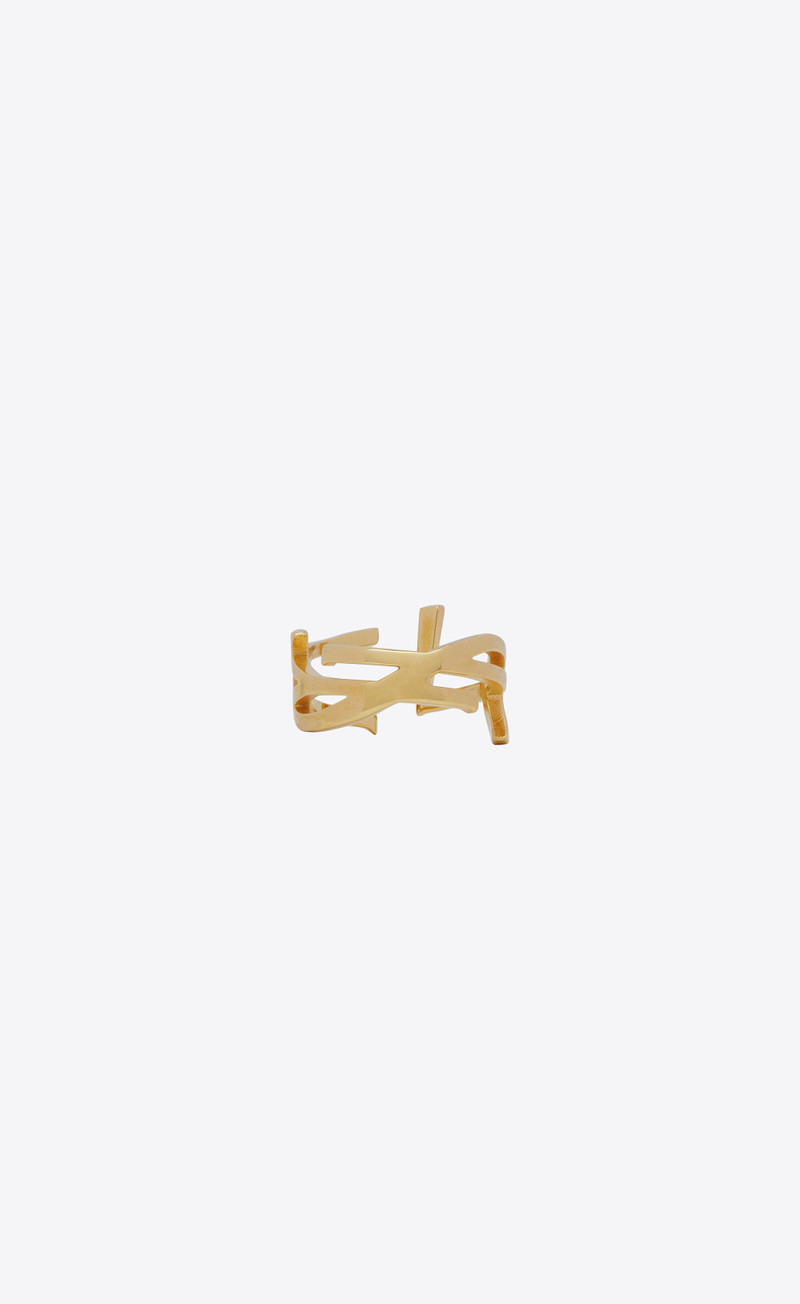 opyum twist ring in metal - 1