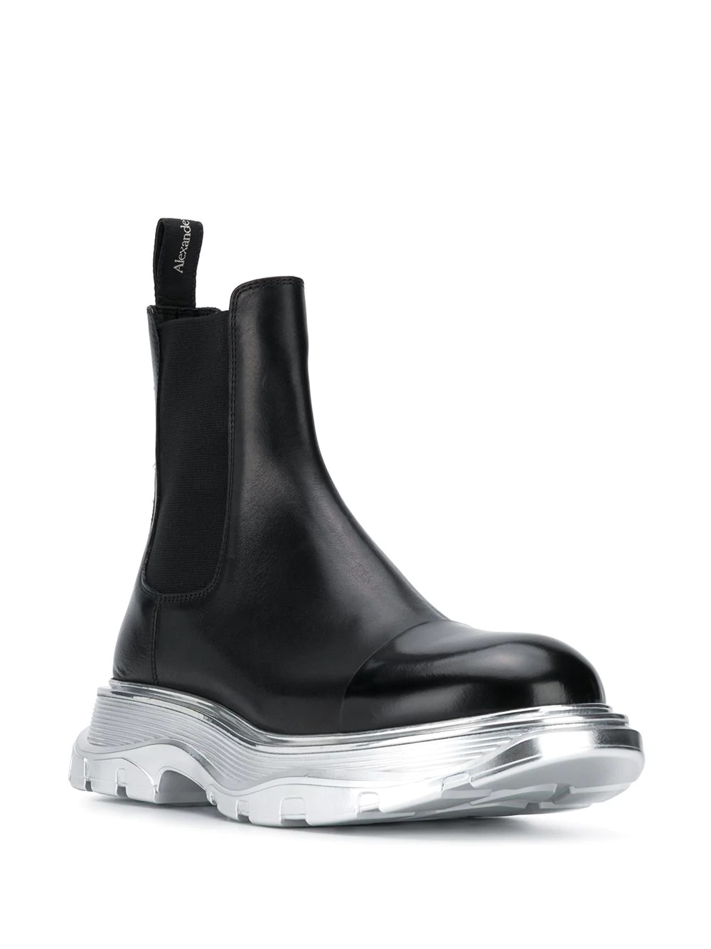 Tread leather Chelsea boots - 2