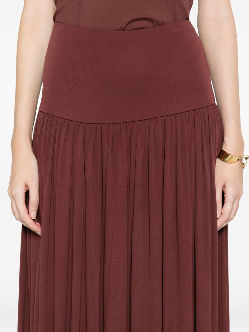 gathered maxi skirt 5